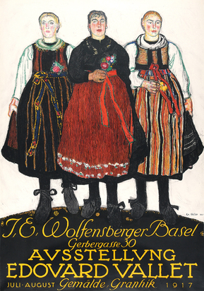 Ausstellung Edouard Vallet - J.E. Wolfensberger, Basel