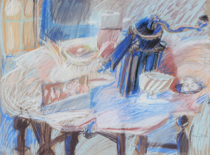 Still Life with Coffee Grinder
