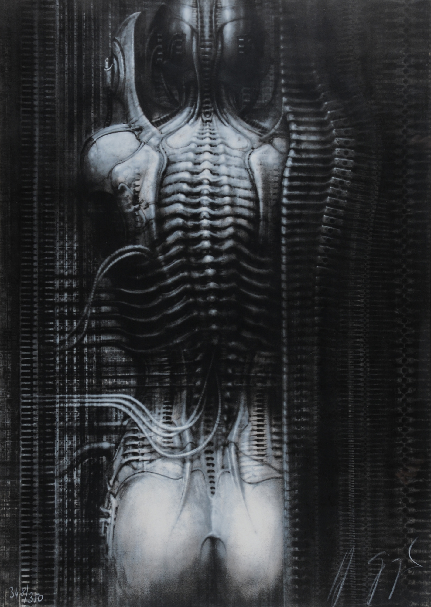HR Giger, 3 sheets: N.Y. City VI, Torso; N.Y. X, Chelsea Cockroaches; N.Y. City XI, Exotic