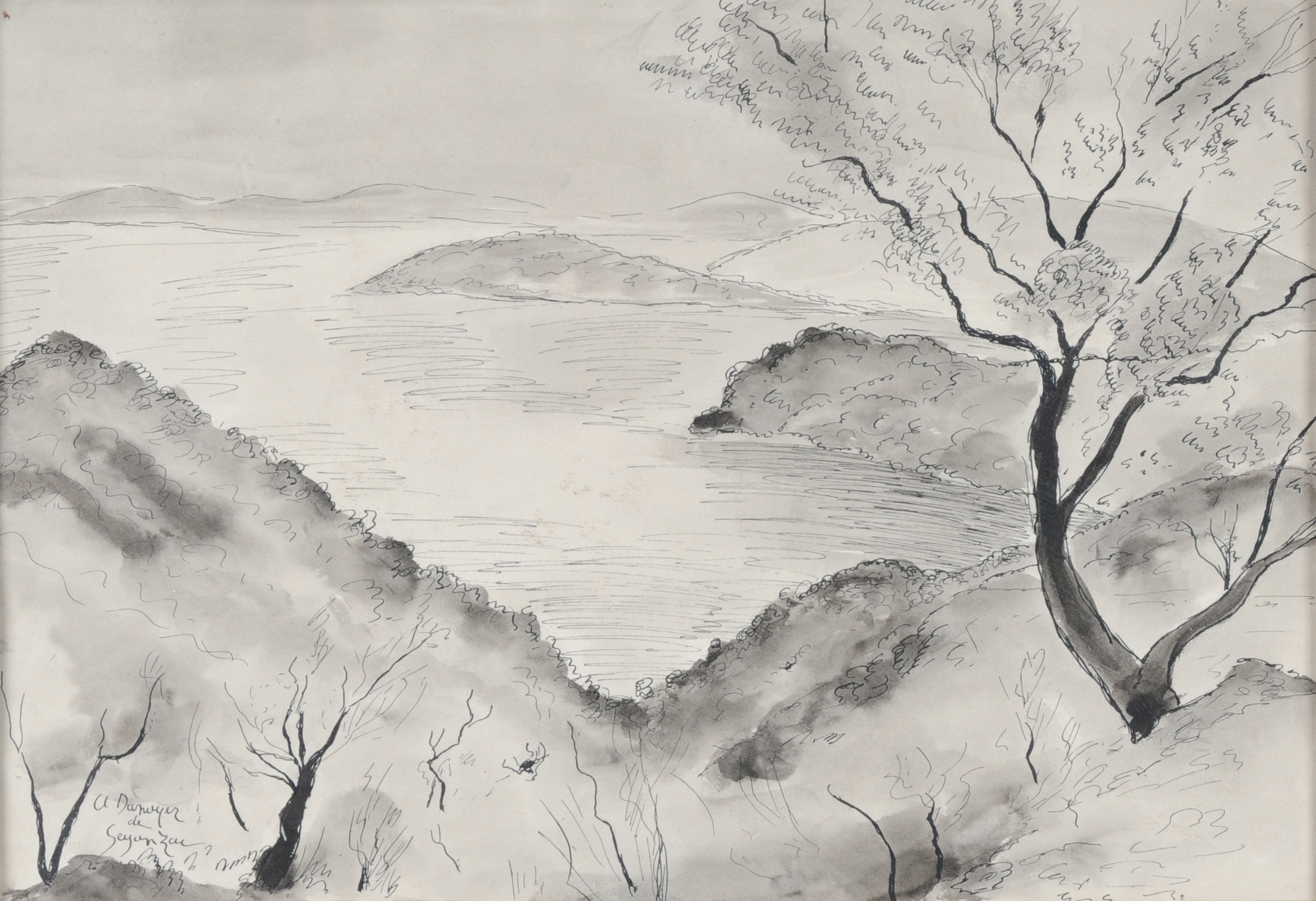 de Segonzac André Dunoyer, Paysage