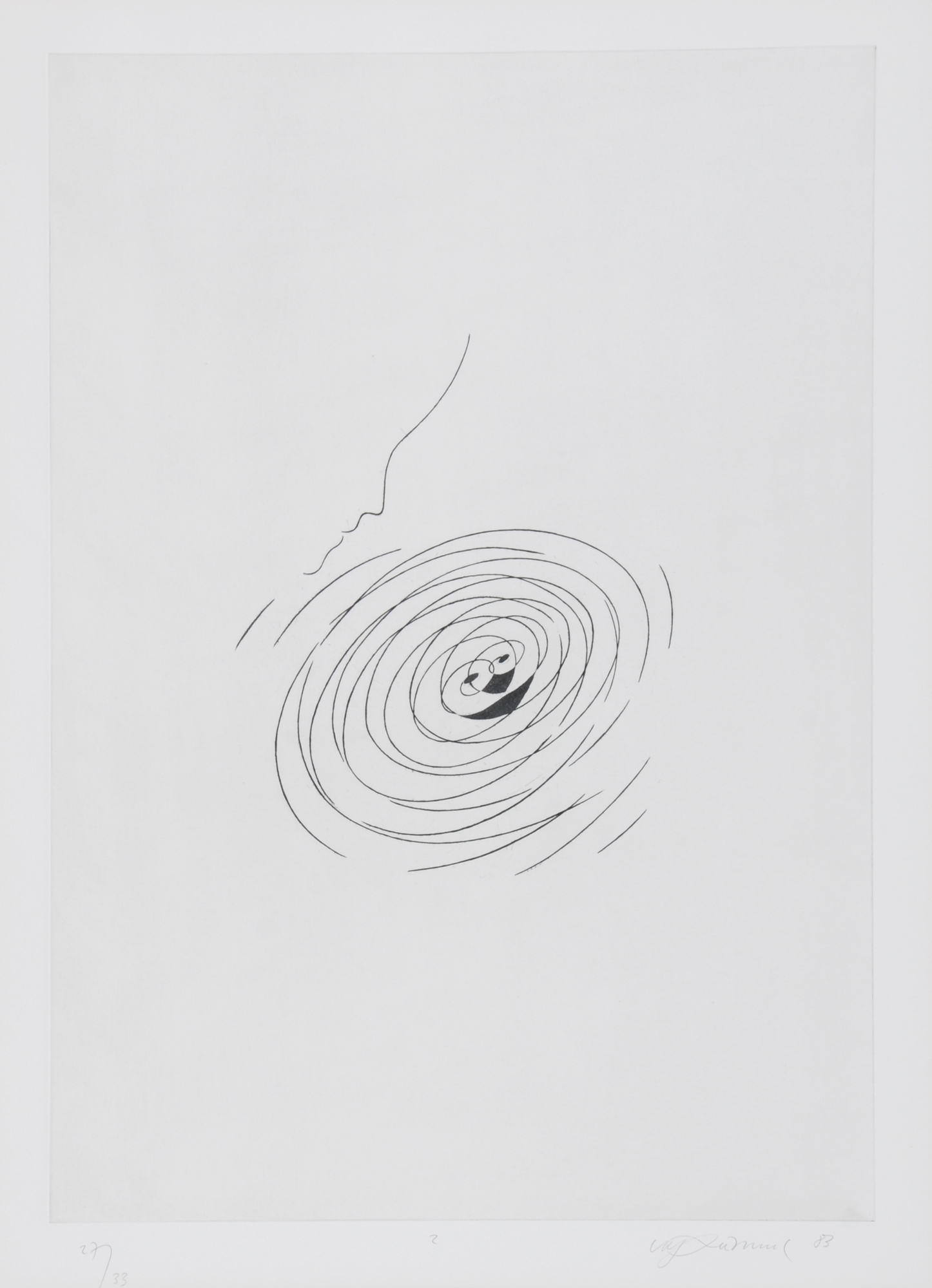 Urs Lüthi, 3 Blätter aus "Urs Lüthi. Portfolio"