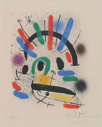 Blatt aus "Der Lithograph I"