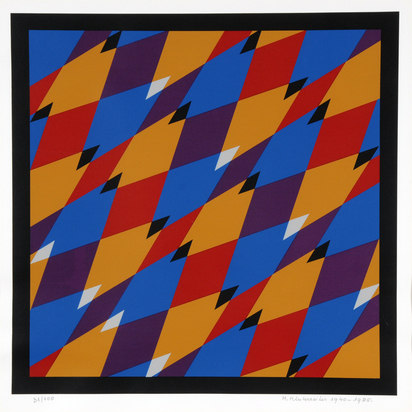 3 Blätter: Komposition, 1940-1985; Komposition 1961-1985; Komposition