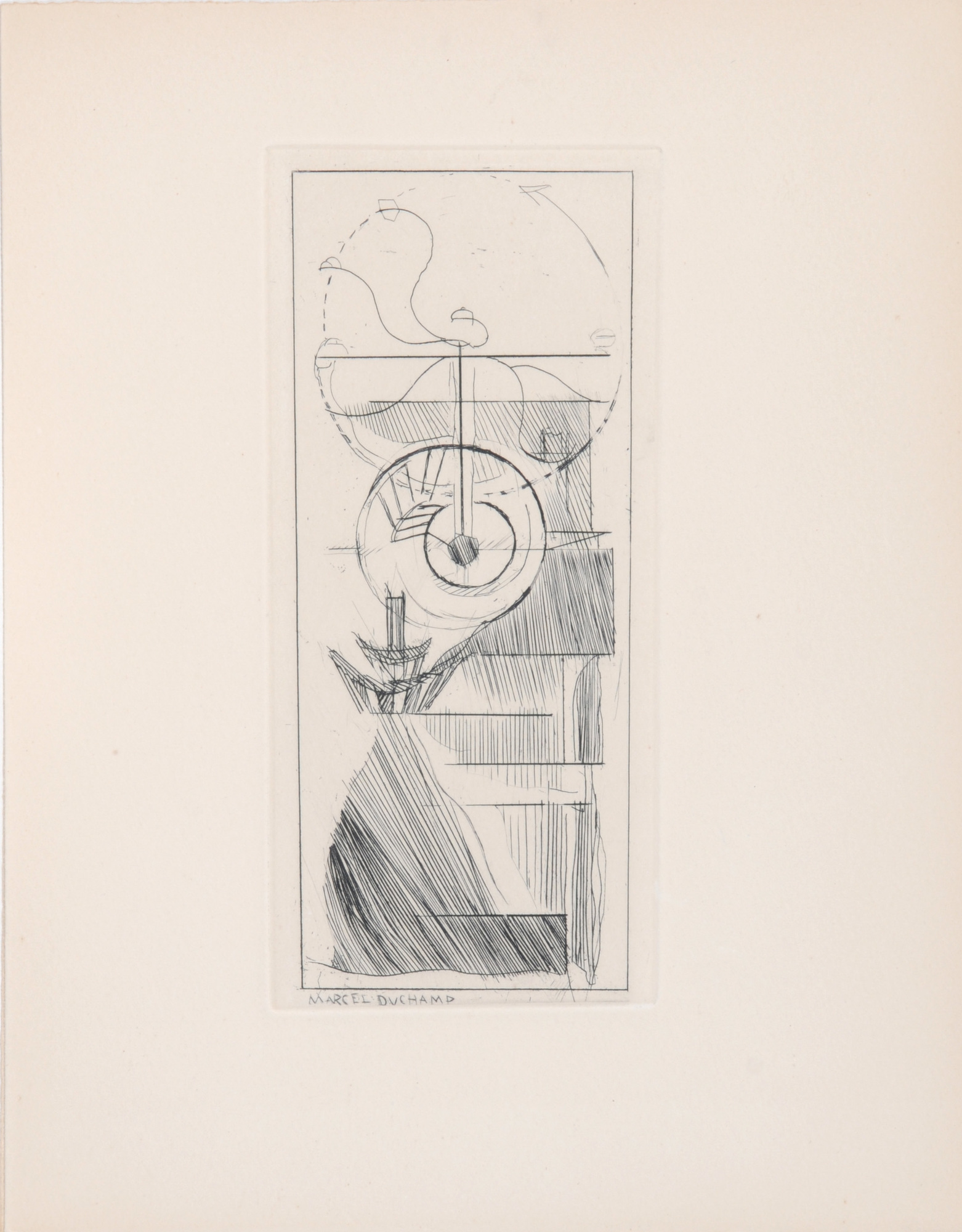 Marcel Duchamp, Coffee Mill, aus "Du Cubisme"