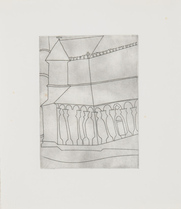 Fragment of Tuscan Cathedral