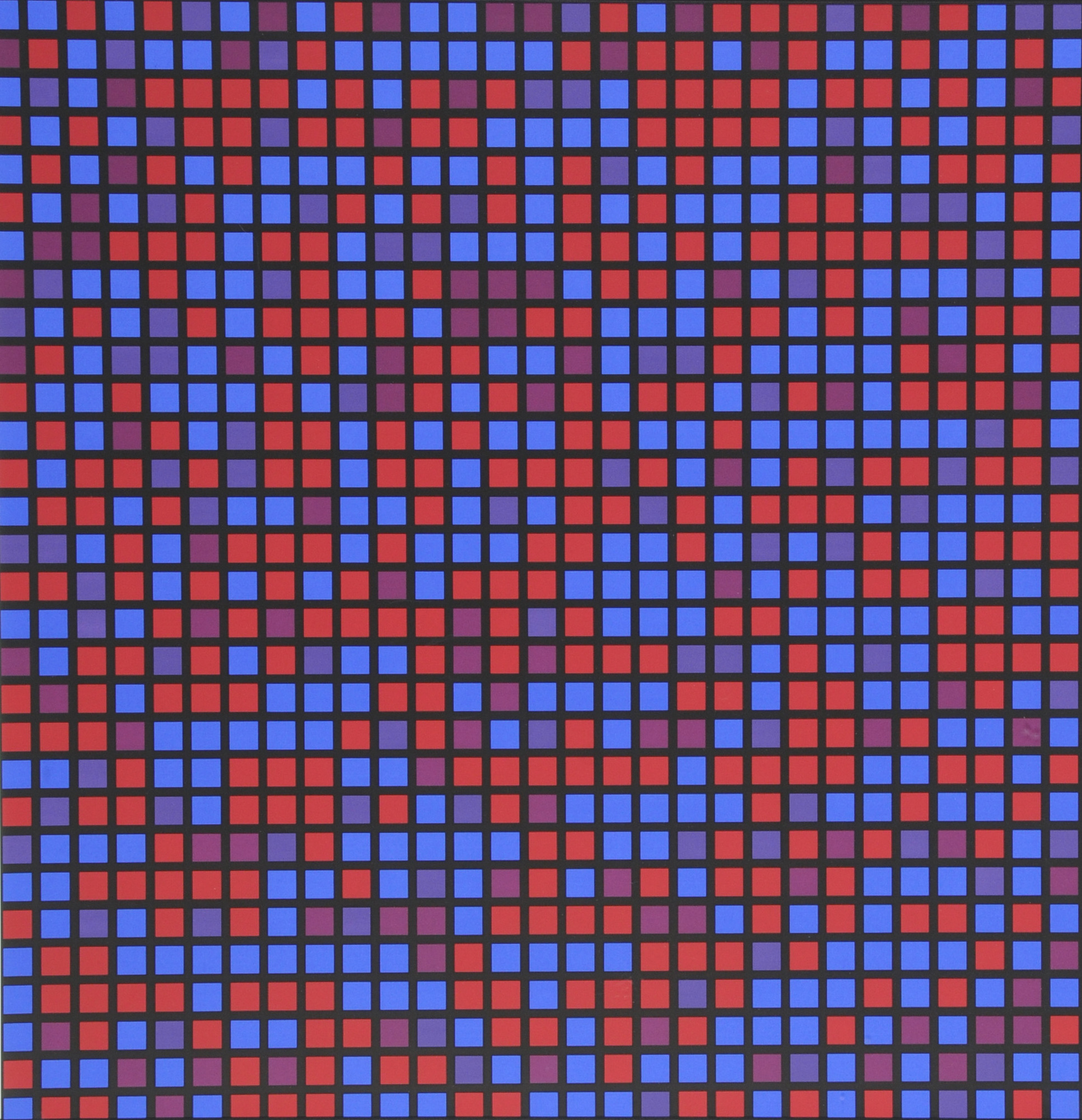 François Morellet, 3 sheets from "9 x 5 konkret"