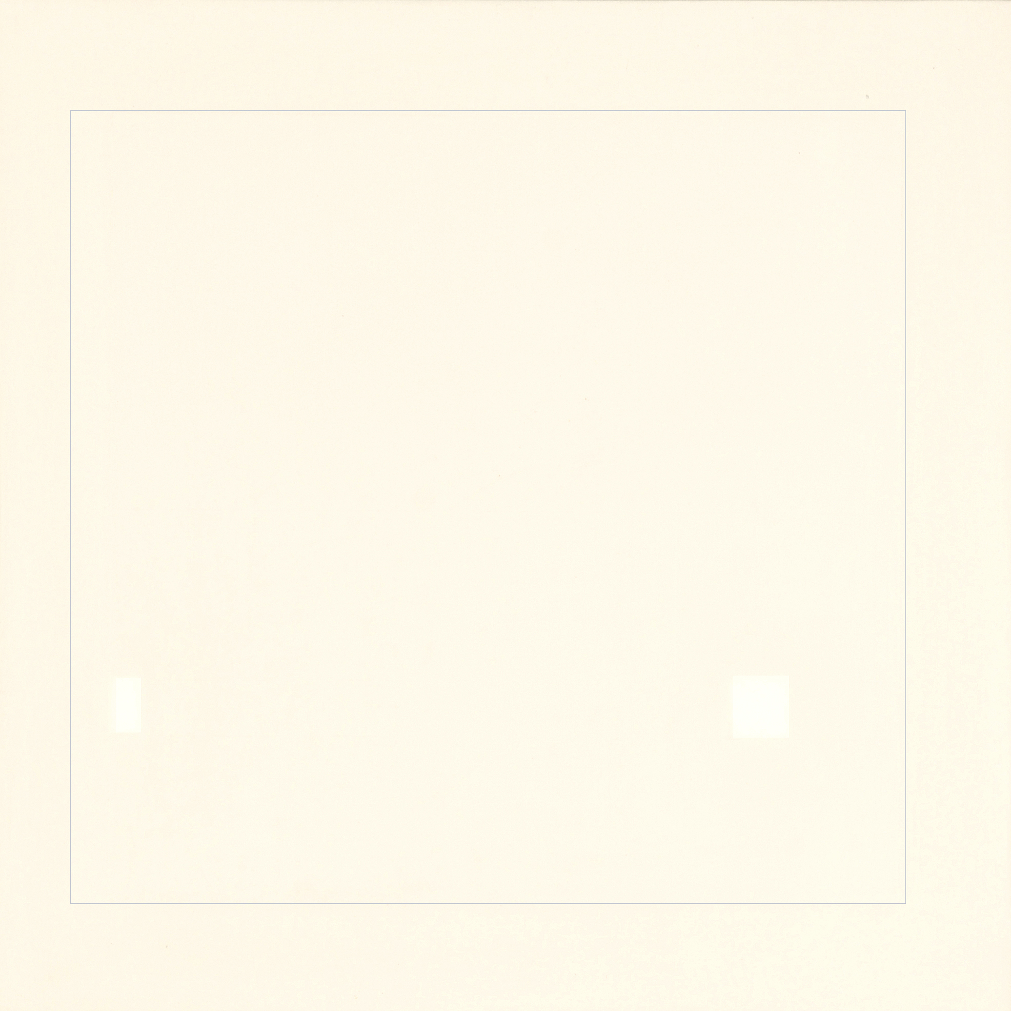 Antonio Calderara, Attrazione quadrata bianca nel rosa