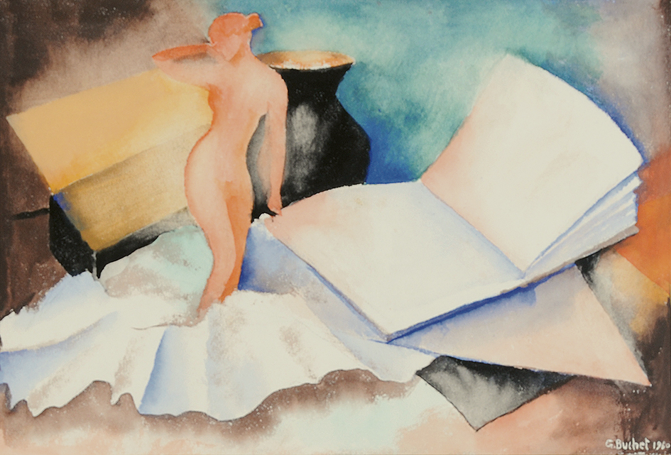 Gustave Buchet, N.M. à la statuette
