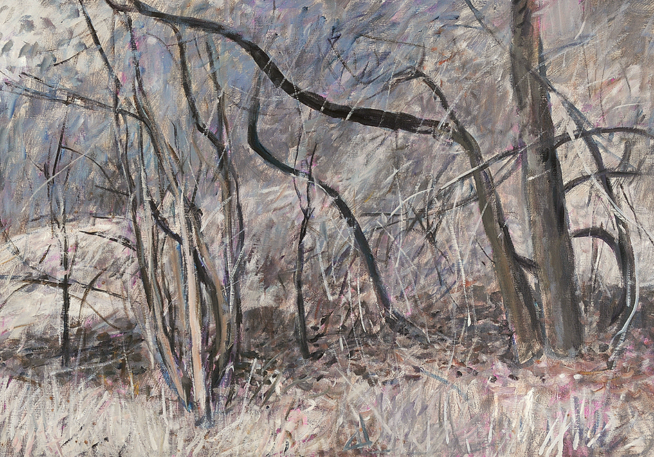 Wilfrid Moser, Unterholz im Herbst