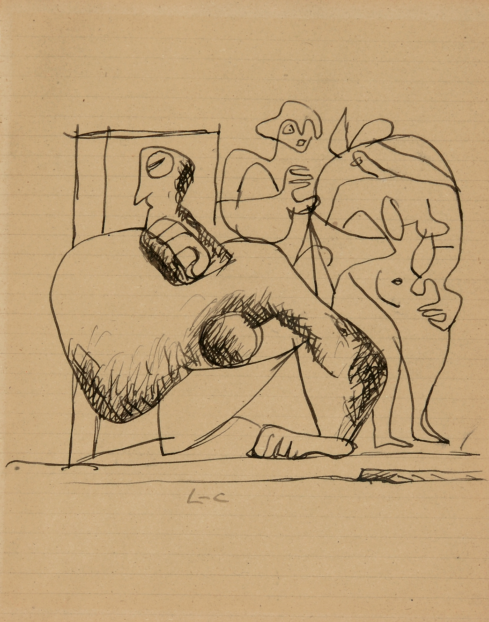 Le Corbusier, La famille cocasse