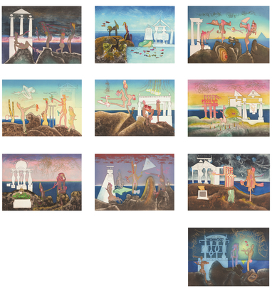 Portfolio. L'arc, obscure des heures