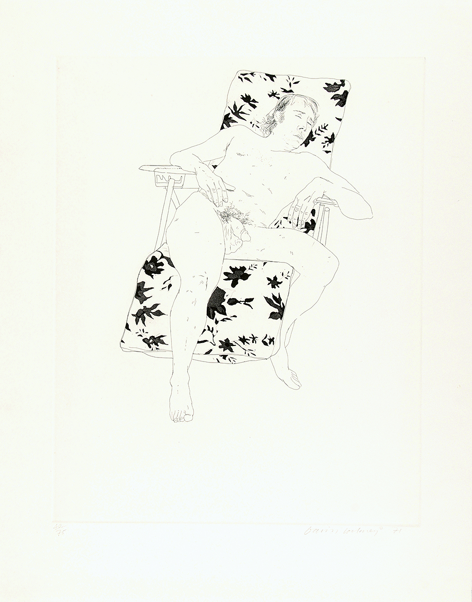 David Hockney, Mo Asleep