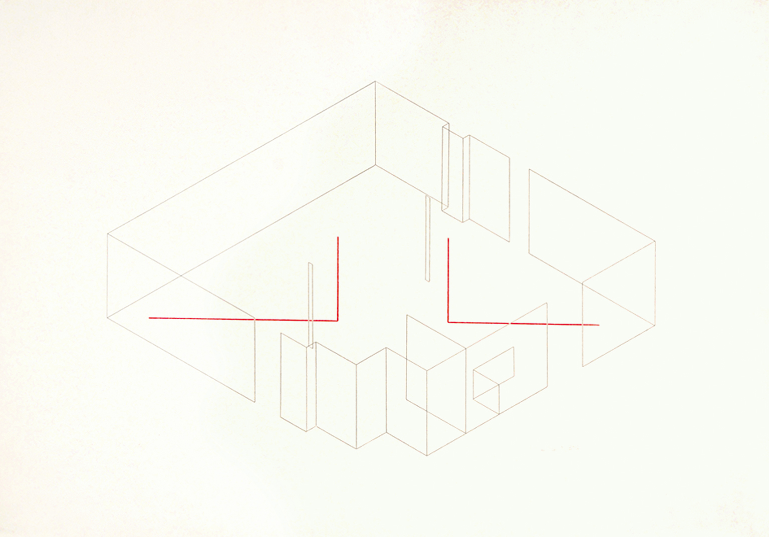 Fred Sandback, Untitled