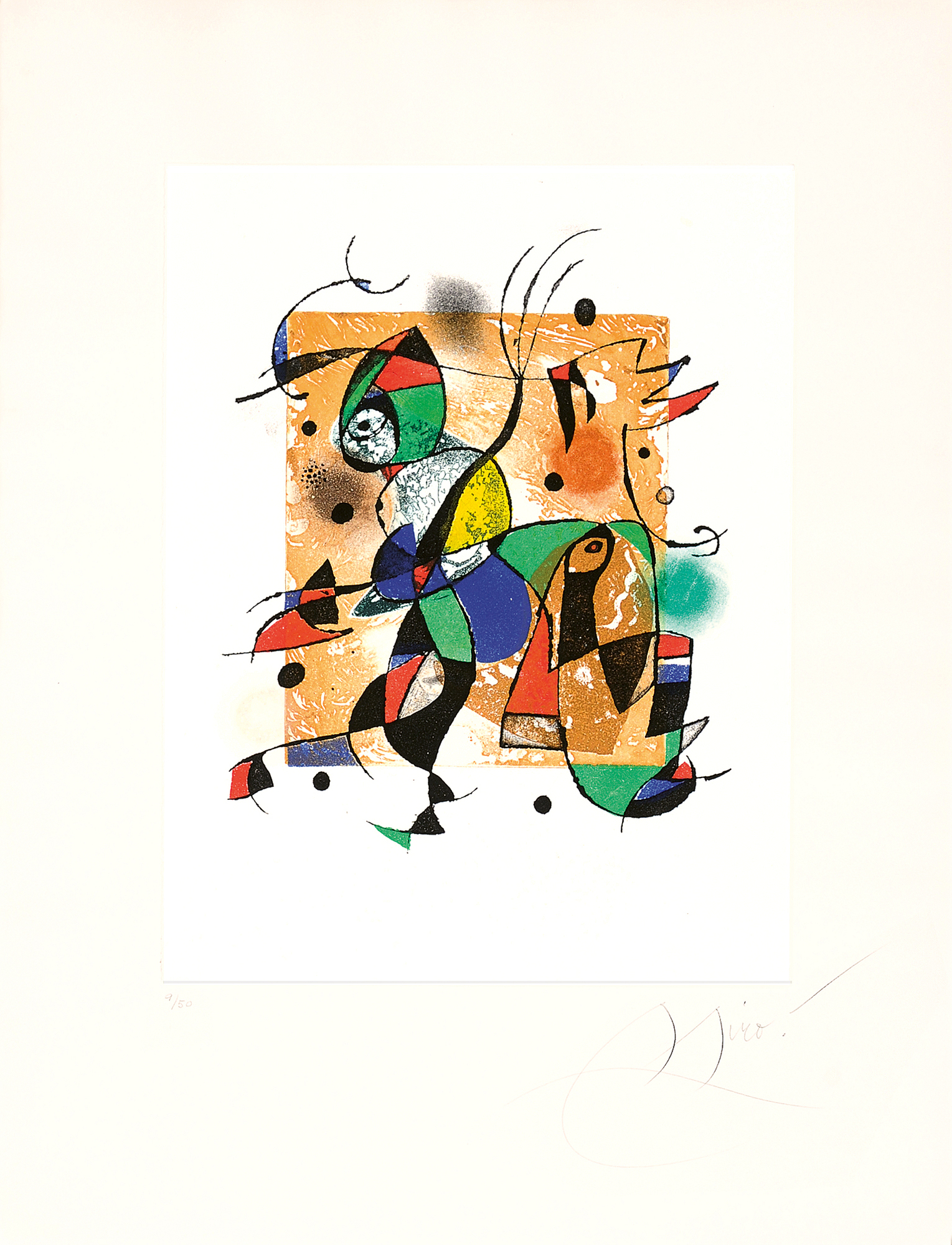 Joan Miró, Gaudí XVI
