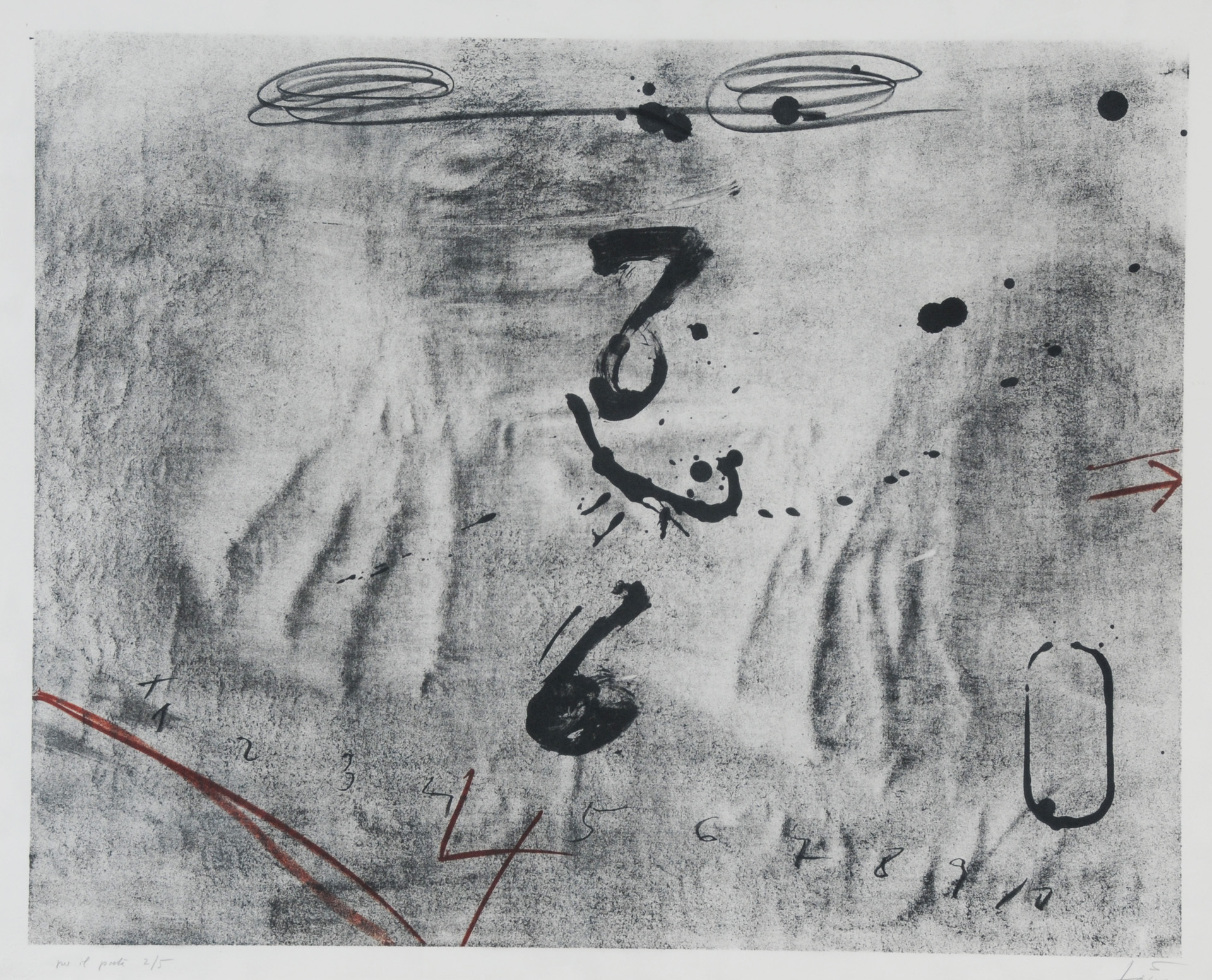 Antoni Tàpies, Empreintes de mains