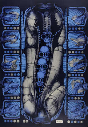 2 Blätter: A Rhesus Positiv, 1970; Biomechanoid