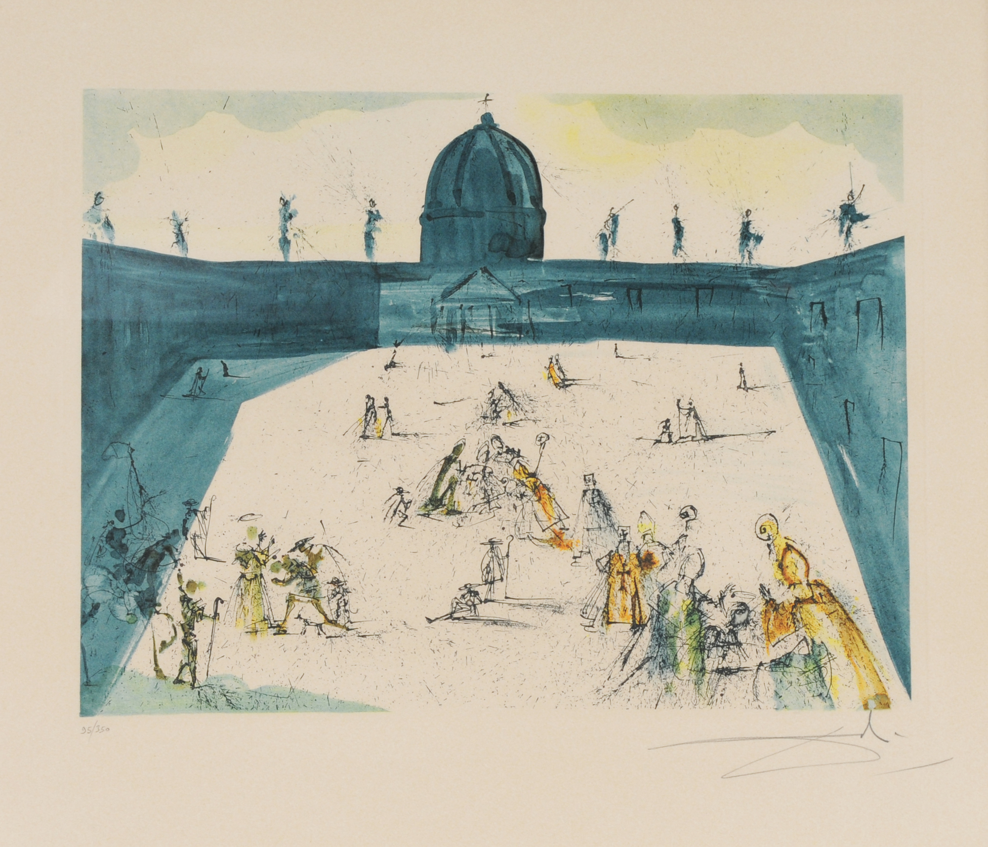 Salvador Dalí, Place St-Pierre