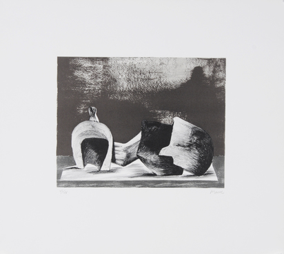 Reclining Figure Interior Setting II