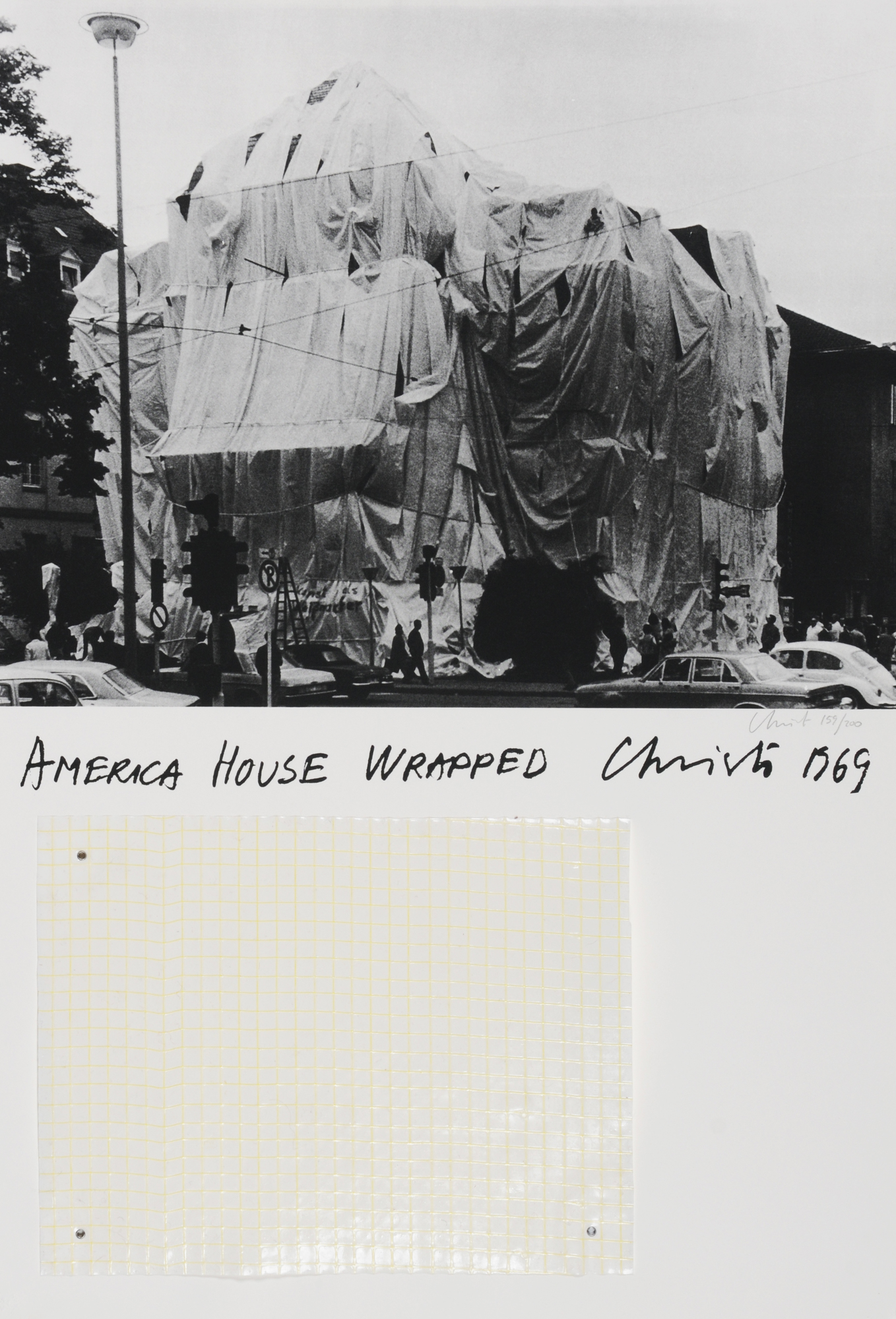 Christo, America House Wrapped