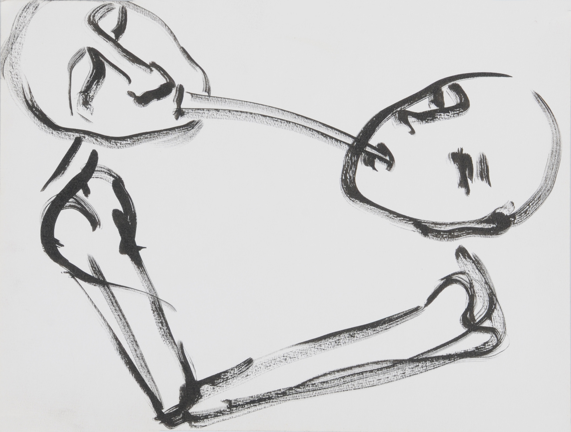 Josef Felix Müller, 3 drawings: Untitled, 1982; Untitled, 1984 (2)