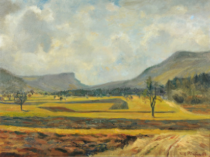 Februarstimmung auf dem Kilchbergerfeld