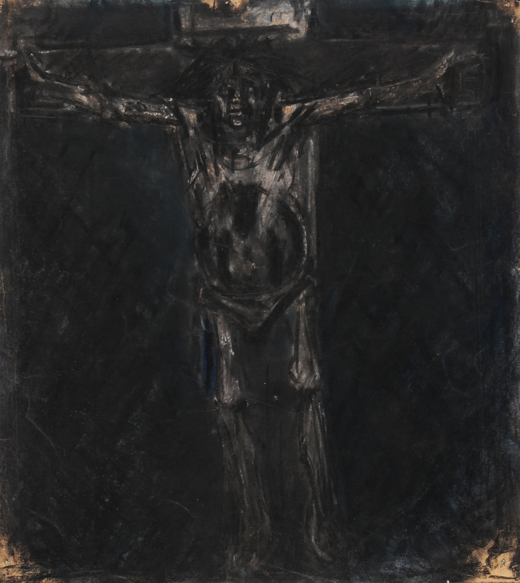 Albert Servaes, 5 sheets: Jesus am Kreuz, Nonne (2), Untitled (2)