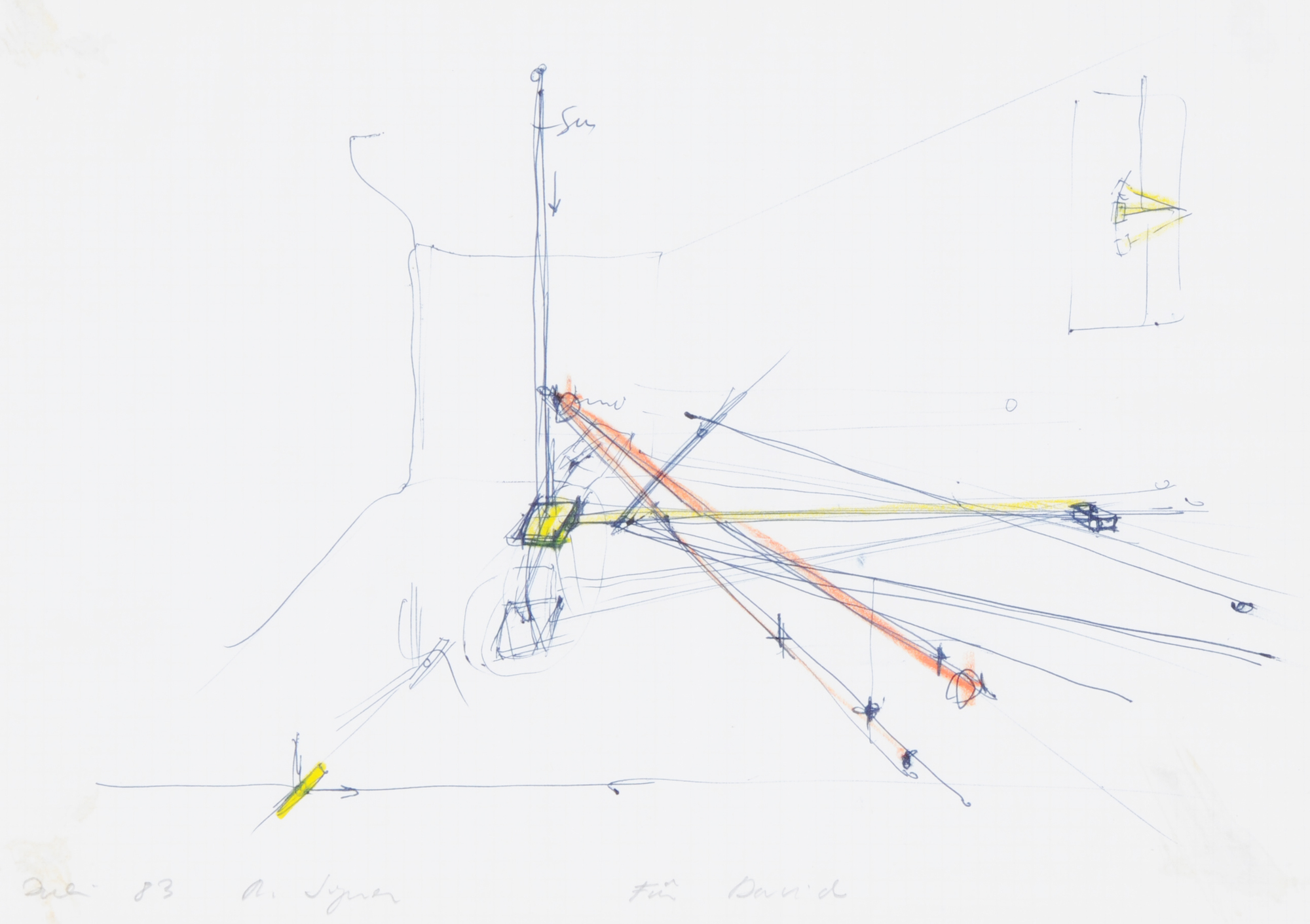 Roman Signer, Werkskizze