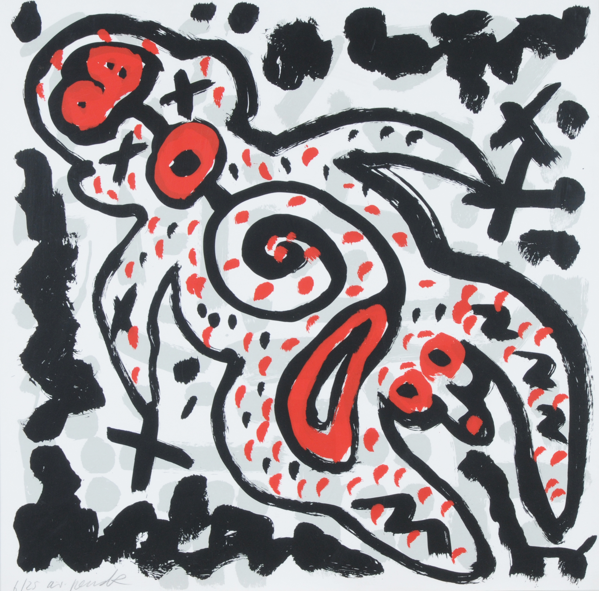 A.R. Penck, Untitled