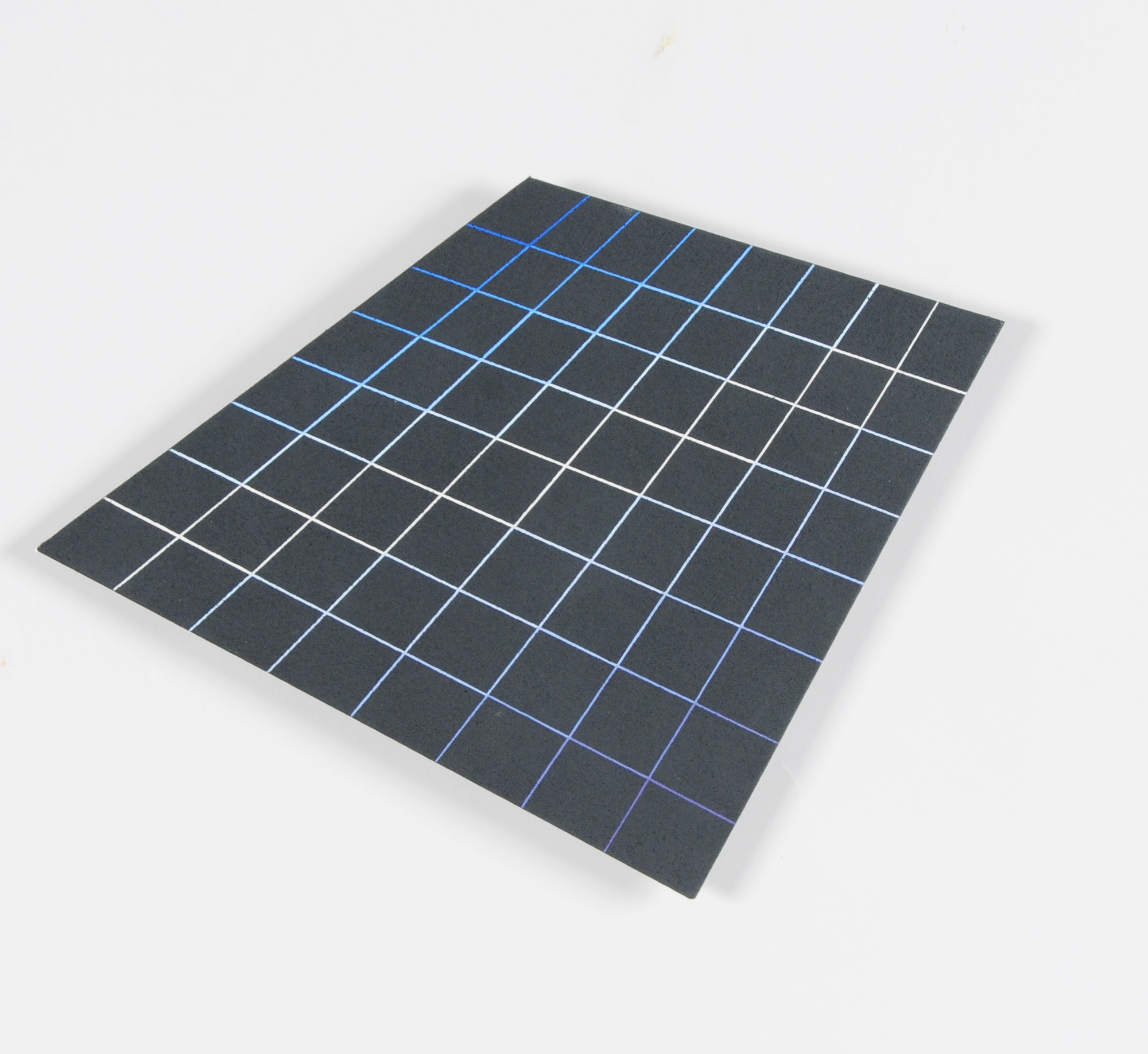 Hans Jörg Glattfelder, Horizontale Deklination weiss - zu blau