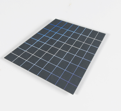 Horizontale Deklination weiss - zu blau