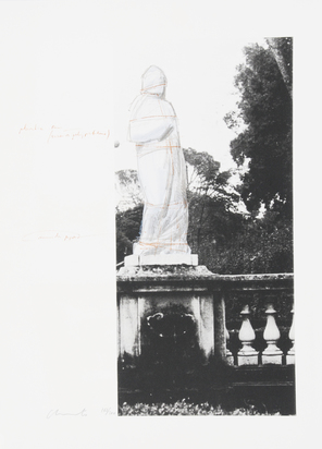Wrapped Venus, Project for Villa Borghese, Rome
