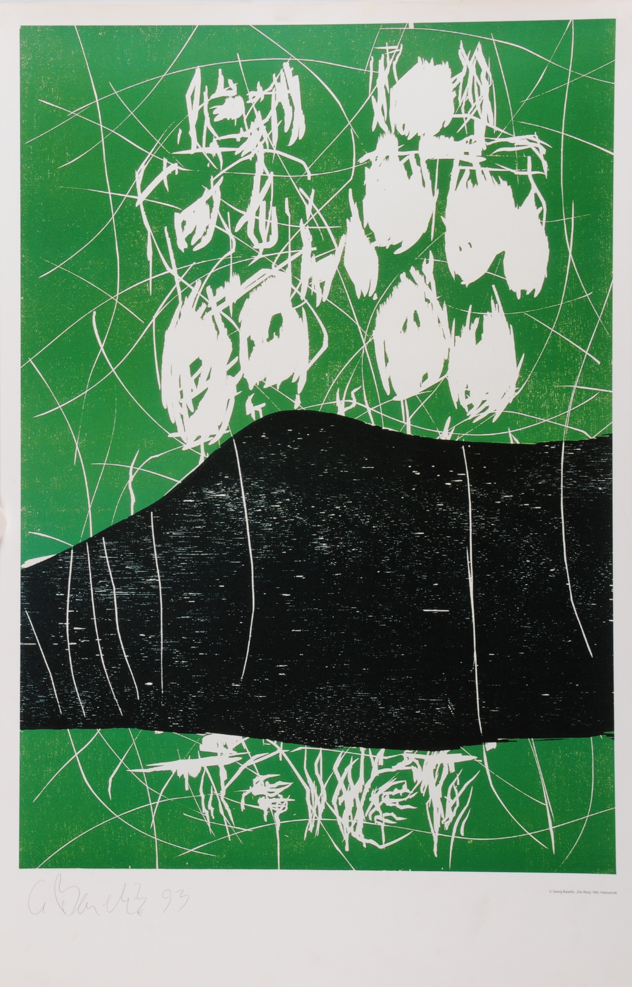 Georg Baselitz, Der Berg