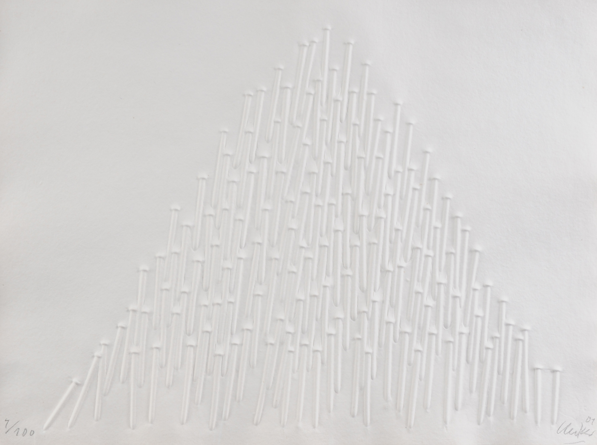 Günther Uecker, Die Spitze der Pyramide