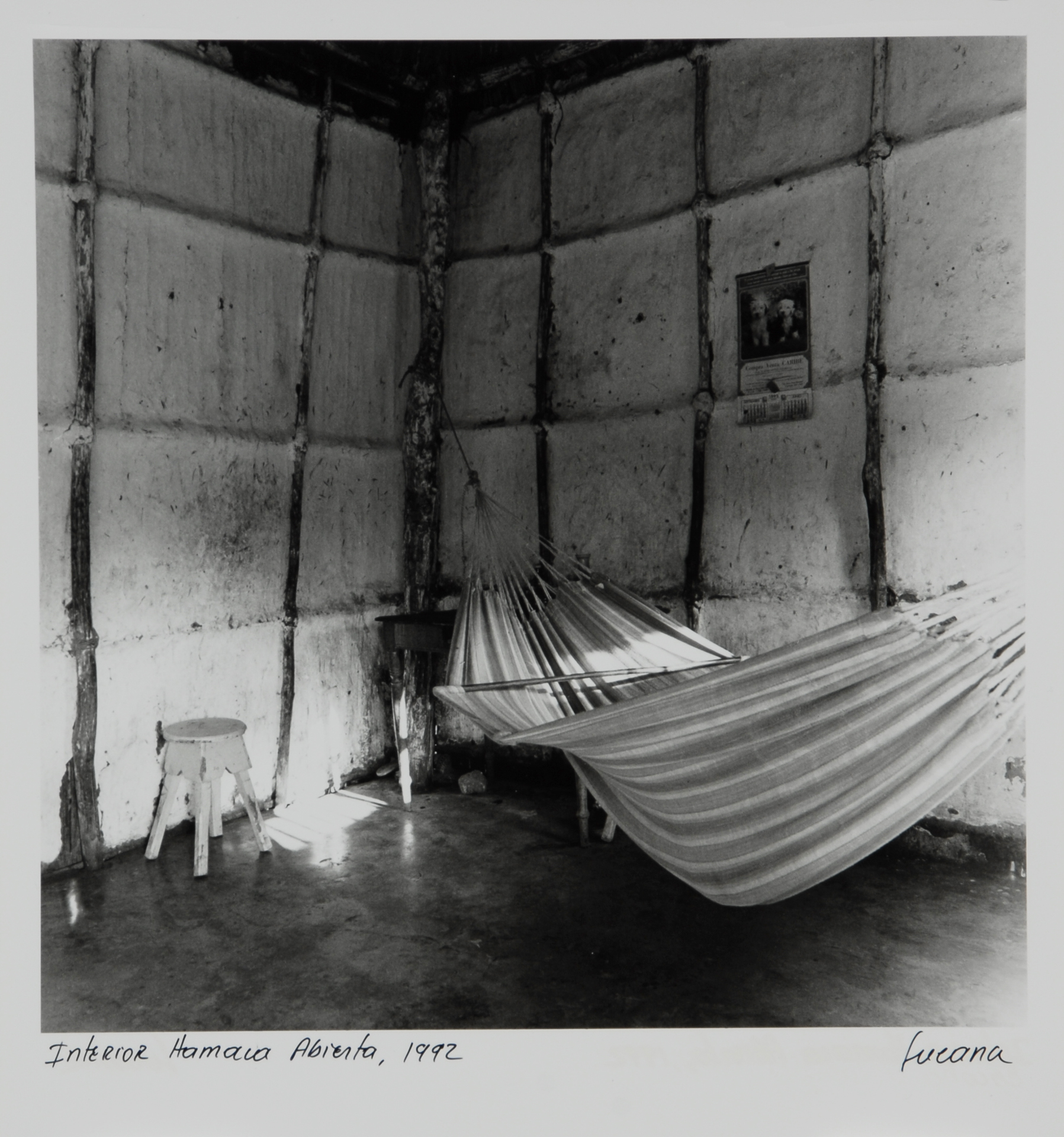 Lucana   (Ana Lucia Pérez Tobón), Interior hamaca abierta