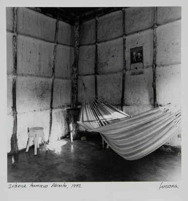 Interior hamaca abierta