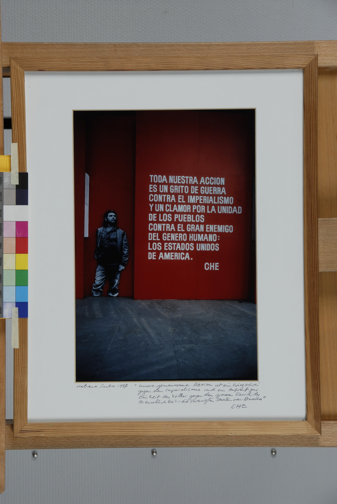 René Burri, Ausstellung zum 20jährigen Todestag von Ernesto Che Guevara, Havanna