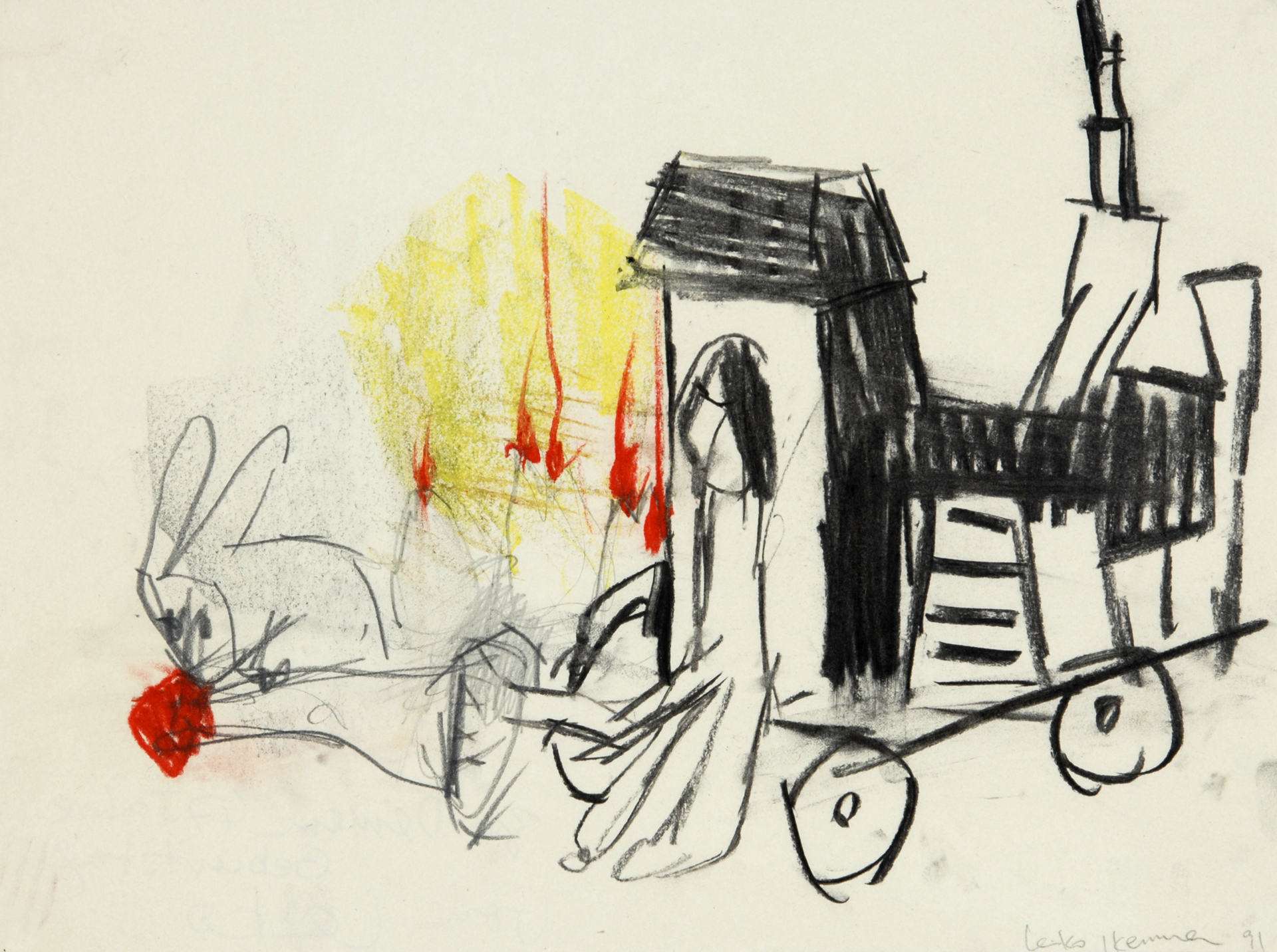 Leiko Ikemura, Untitled