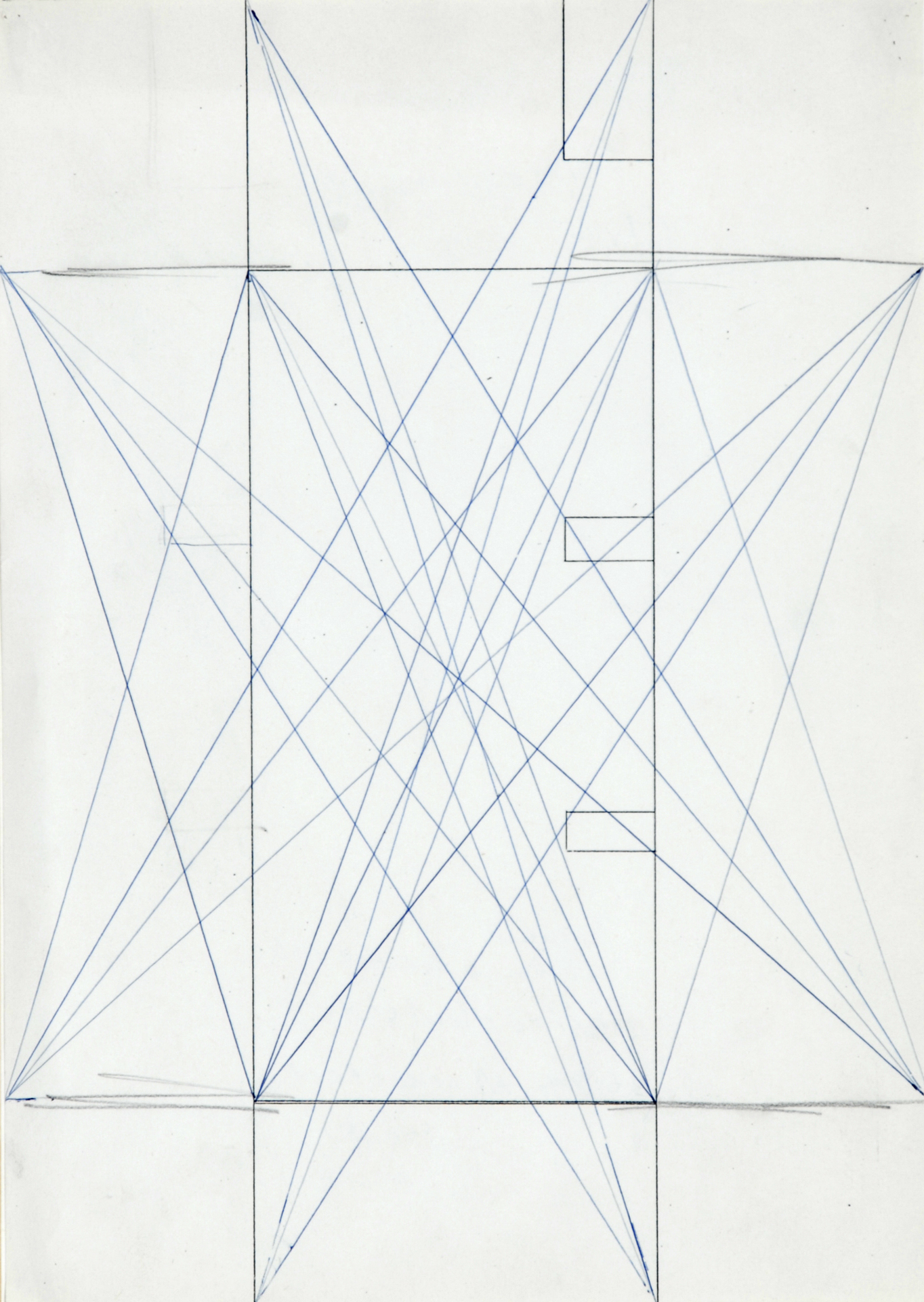 Helmut M. Federle, 3 Innere Ecken - Äussere Ecke (Inside-Outside)