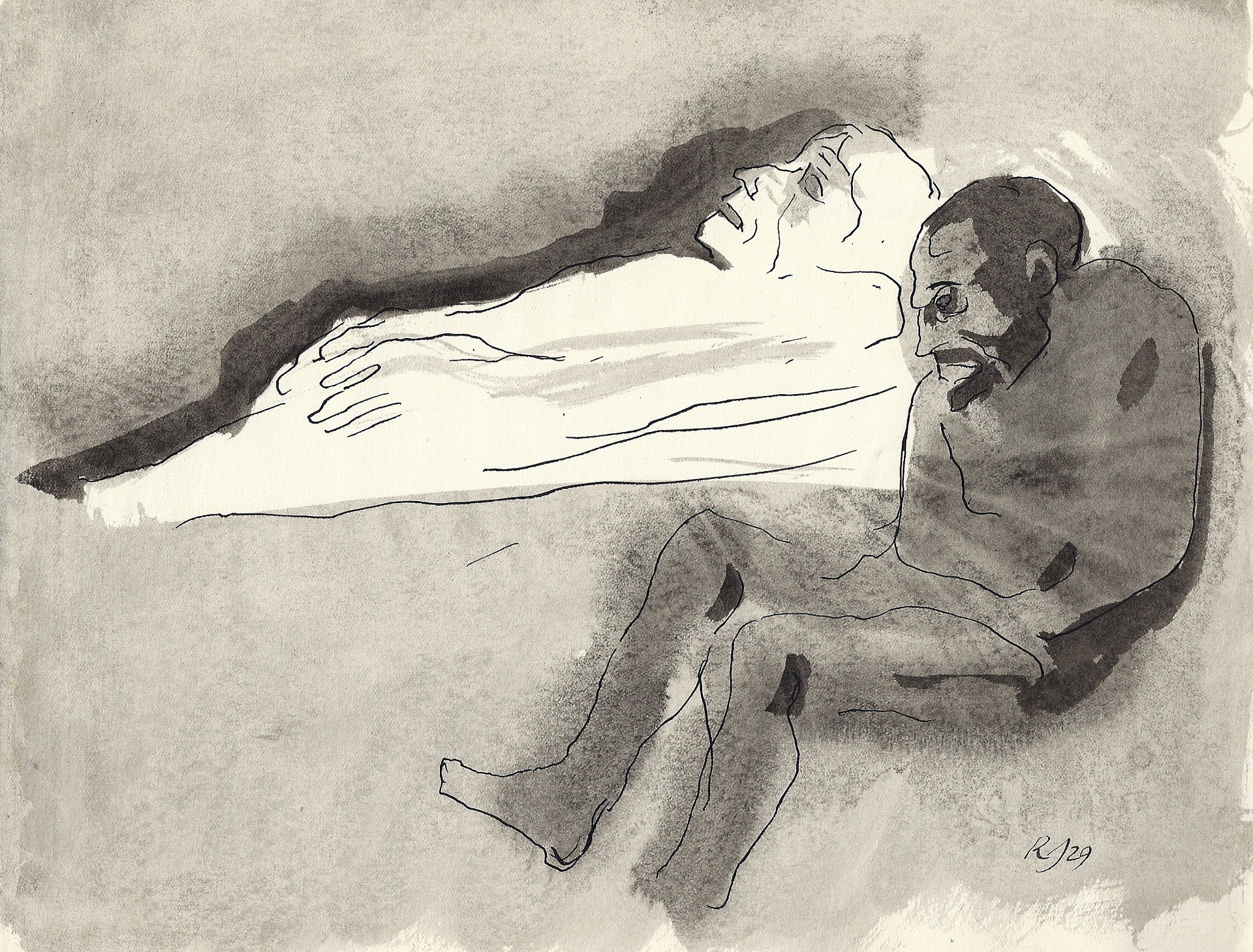 Johann Robert Schürch, Am Sterbebett