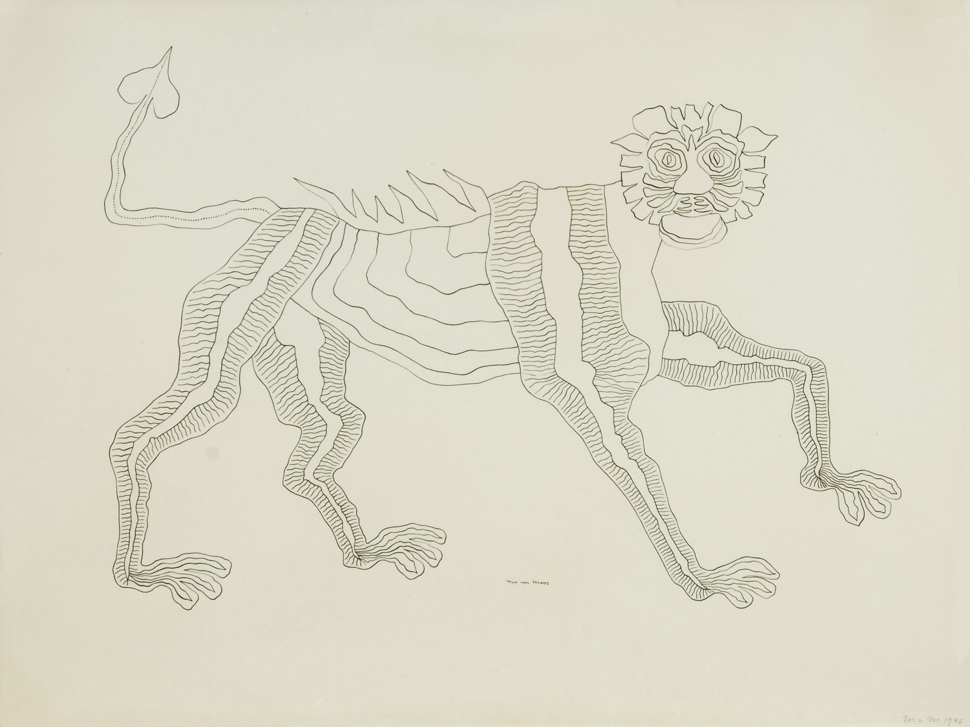 Max von Moos, Lion
