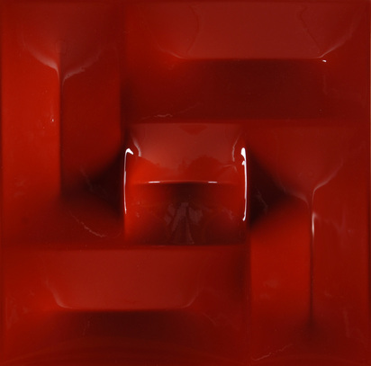 Polymodul-Wandobjekt (Schwertformen)