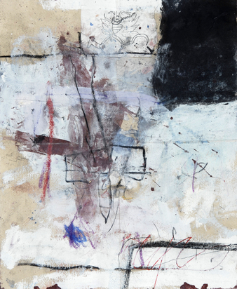 3 Blätter: Lettres violettes I-III