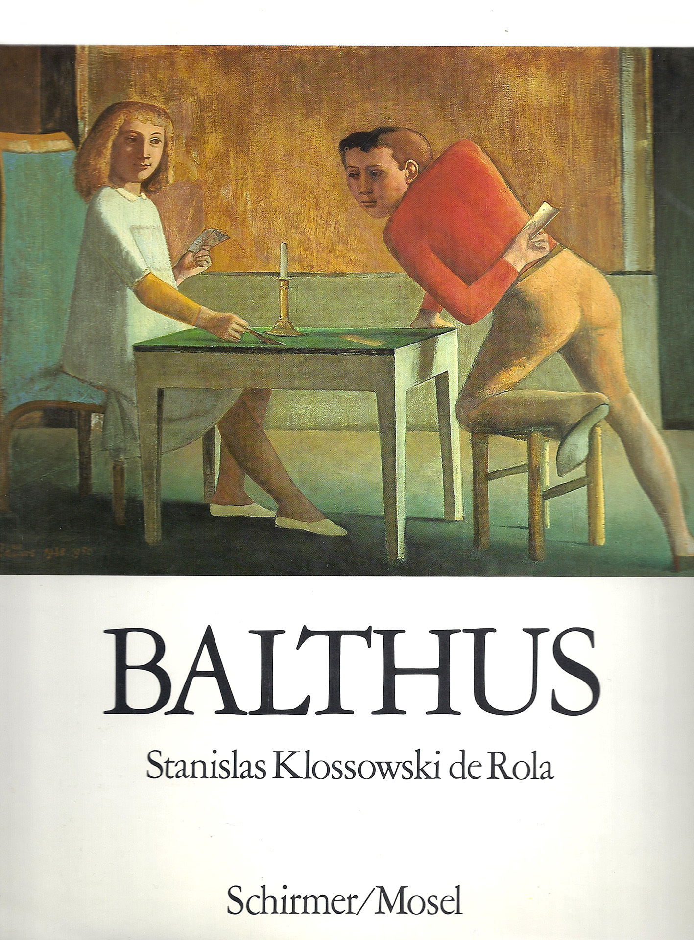 Balthus, 4 Bücher: Stanislas Klossowski de Rola. Balthus, Gemälde