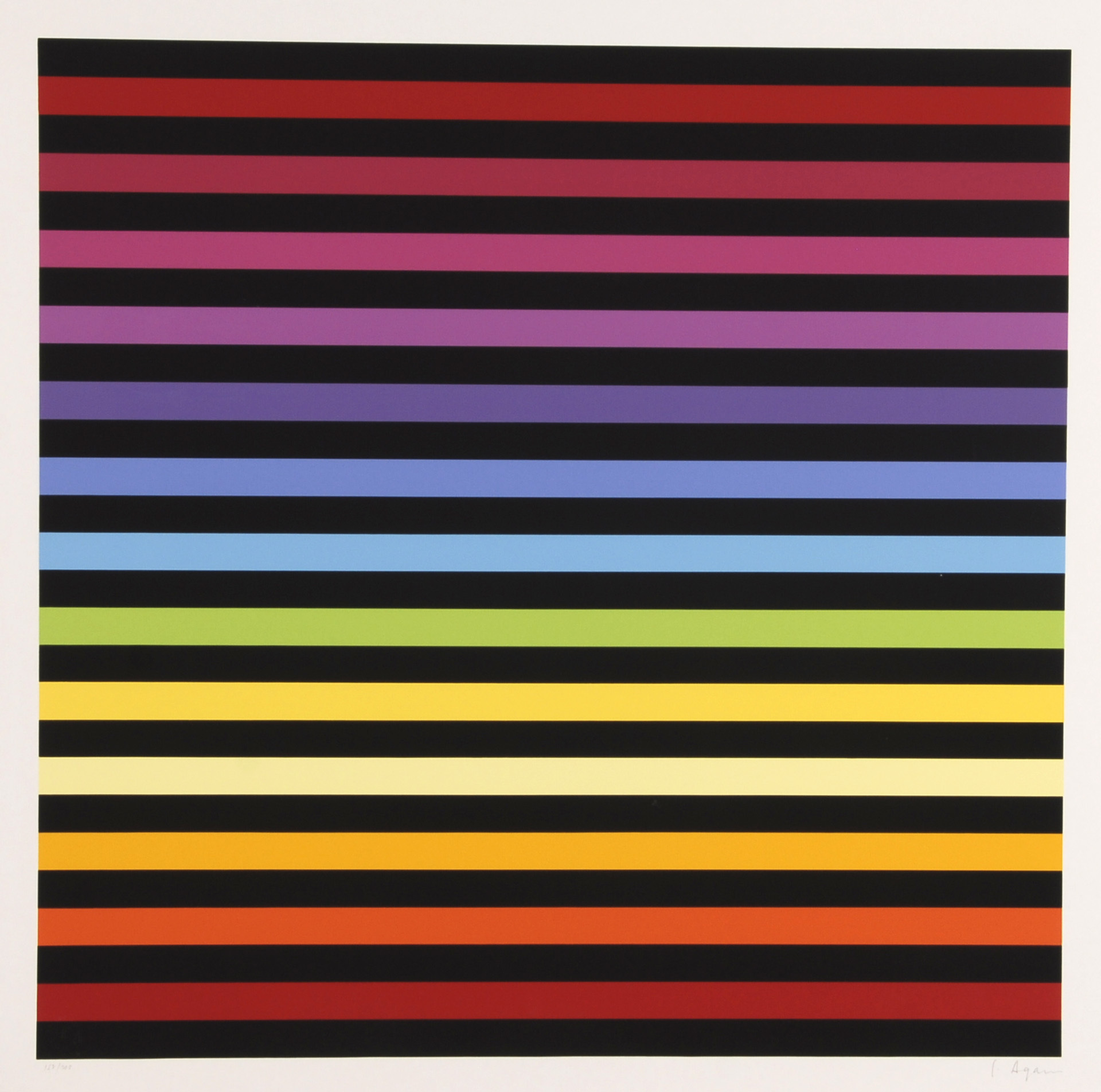 Yaacov Agam, Portfolio. Solege, Transformation, Fusion