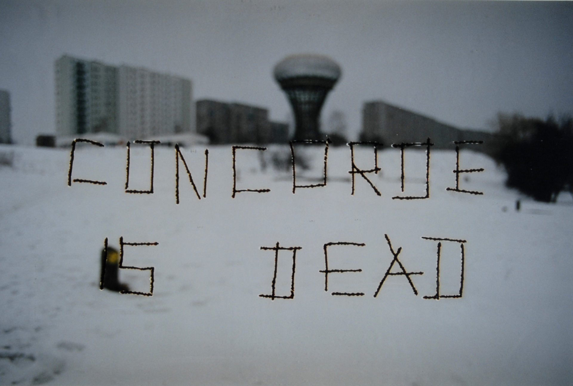 Wilhelm Sasnal, Concorde Is Dead