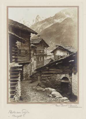 Partie aus Soglio, Bergell