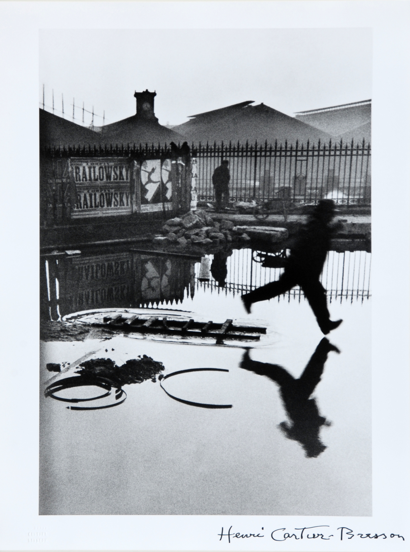 Henri Cartier-Bresson, Derrière la gare St. Lazare, Paris