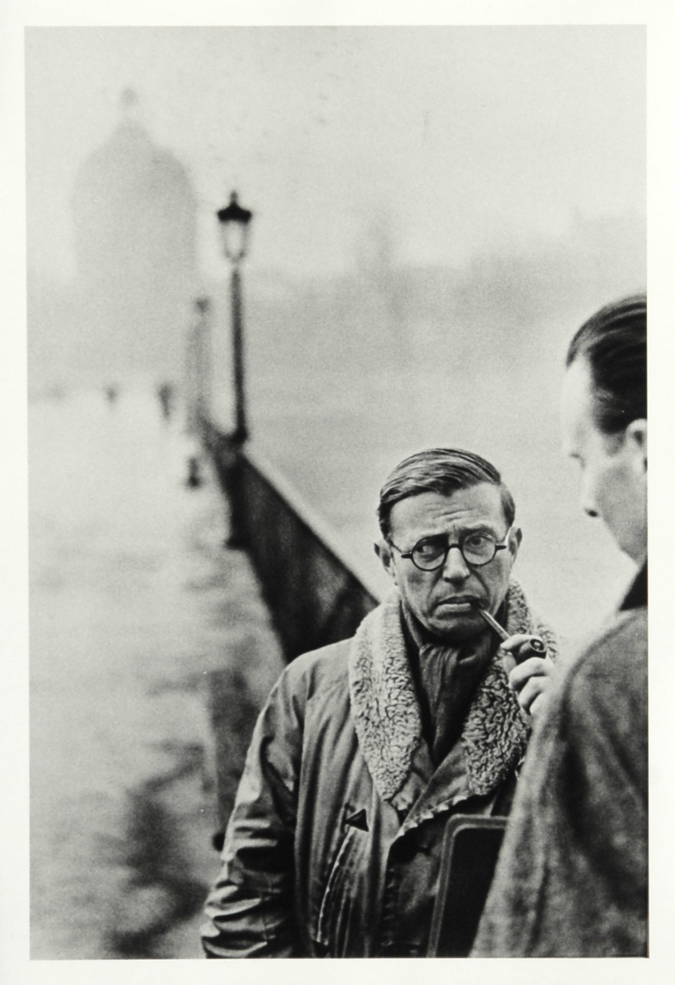 Henri Cartier-Bresson, Jean-Paul Sartre und Fernand Pouillon