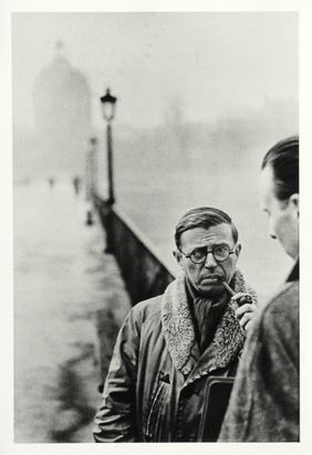 Jean-Paul Sartre und Fernand Pouillon