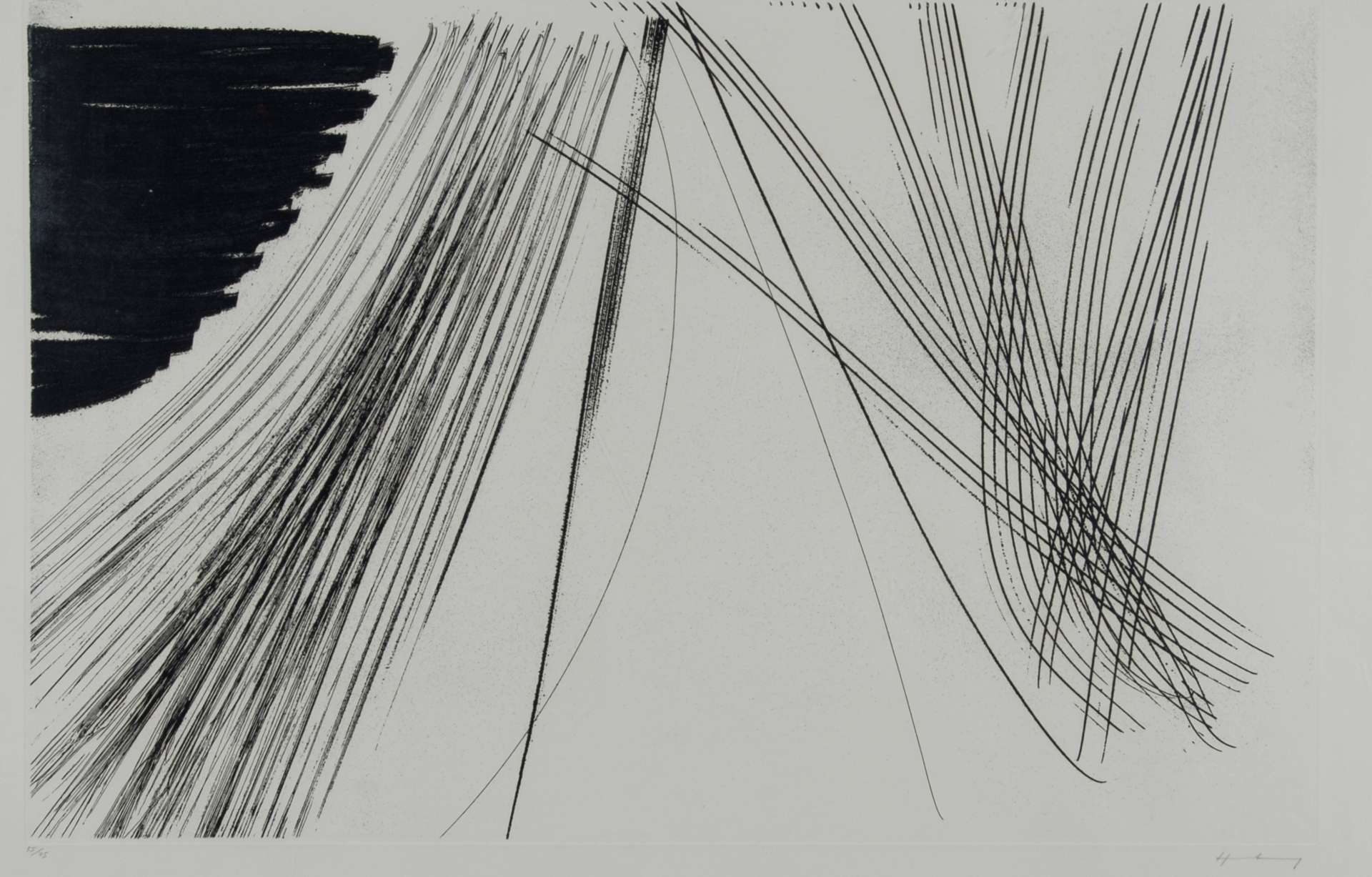 Hans Hartung, Composition
